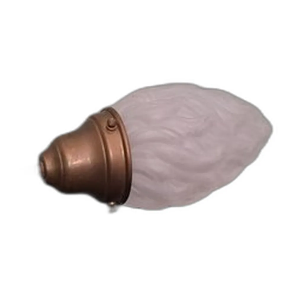 Französische Vintage Floreal Wandlampe, 1920