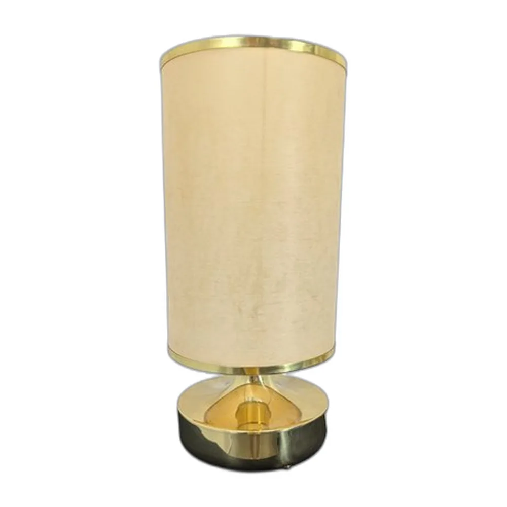 Goldene Tischlampe von Lumi, 1970er