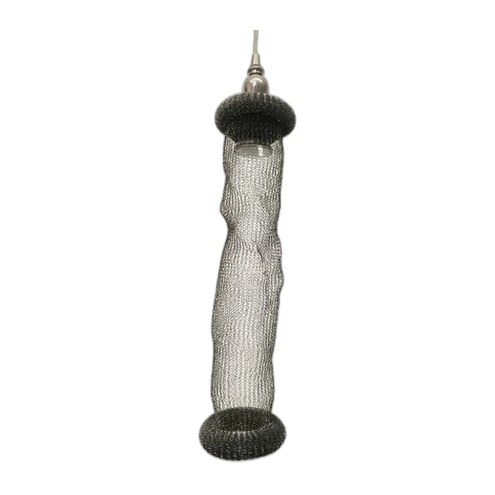 Hängelampe aus Metallgeflecht von Lamp International, 1990er