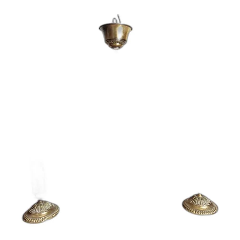 Hängelampen im Jugendstil, 1950er, 3er Set