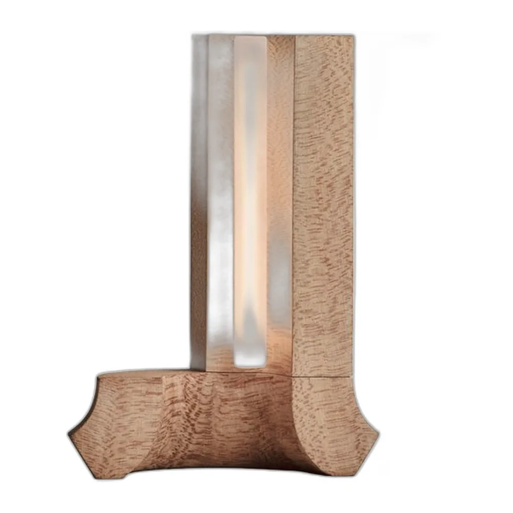 Kleine Platane Lampe aus Platanenholz von Mono Editions