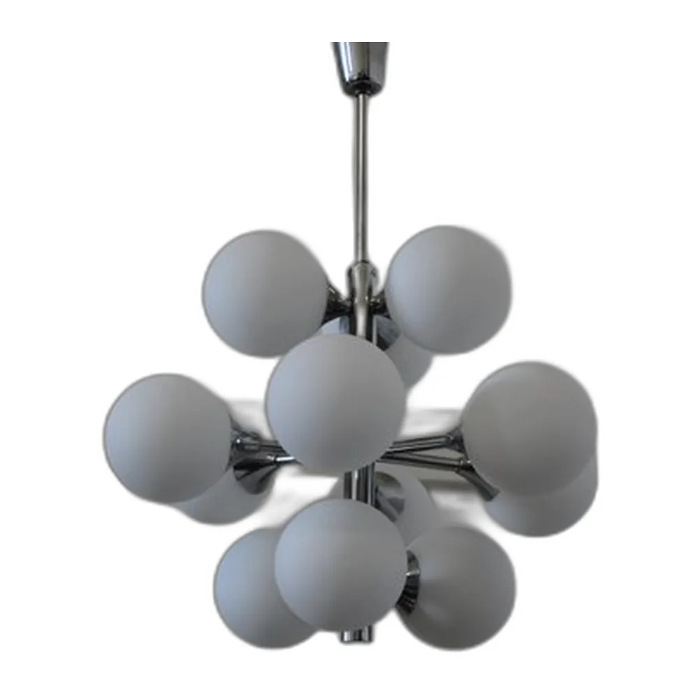 Mid-Century Sputnik Lampe von Kaiser-Leuchten, 1970er