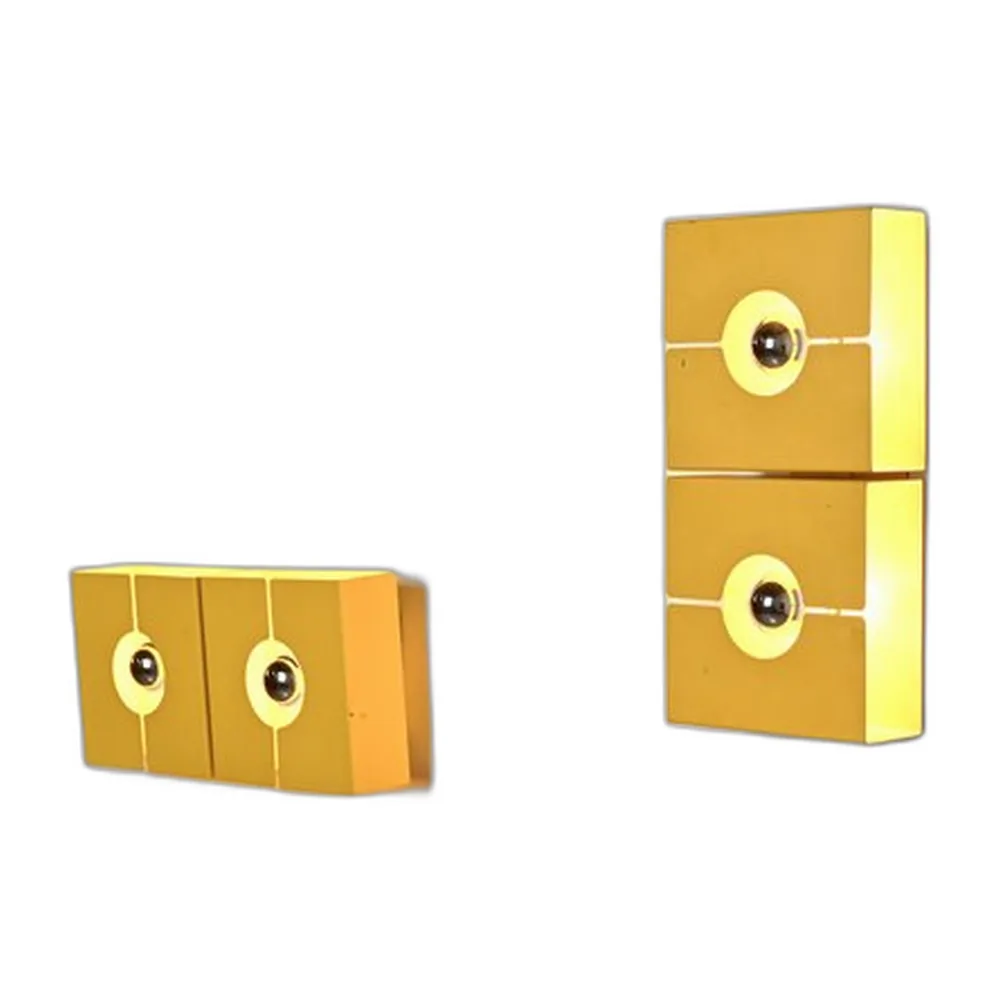 Modell 2091/2 Wandleuchten von Pierre Disderot, 1960er, 2er Set