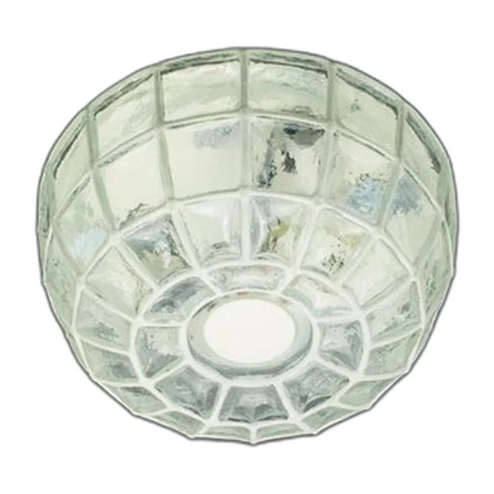 Moderne Mid-Century Deckenlampe aus Eisen & Glas von Limburg, 1970er