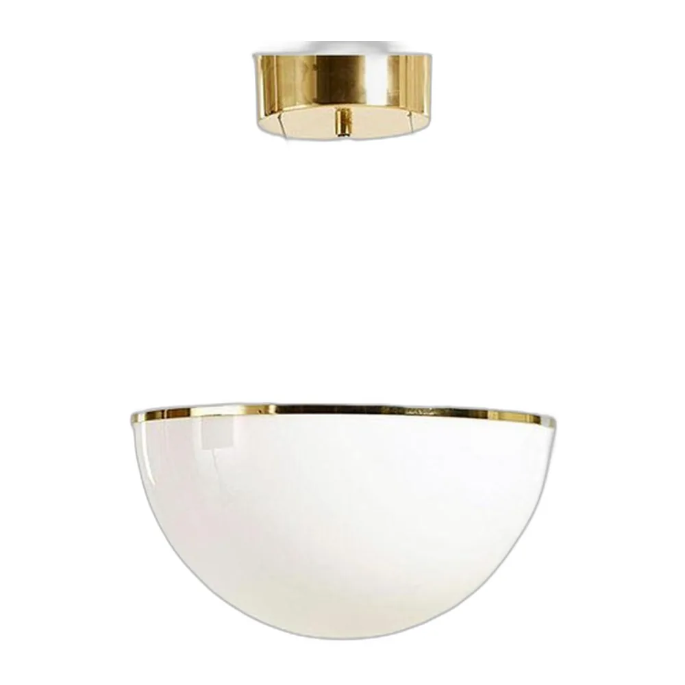 Skandinavische Deckenlampe aus Messing