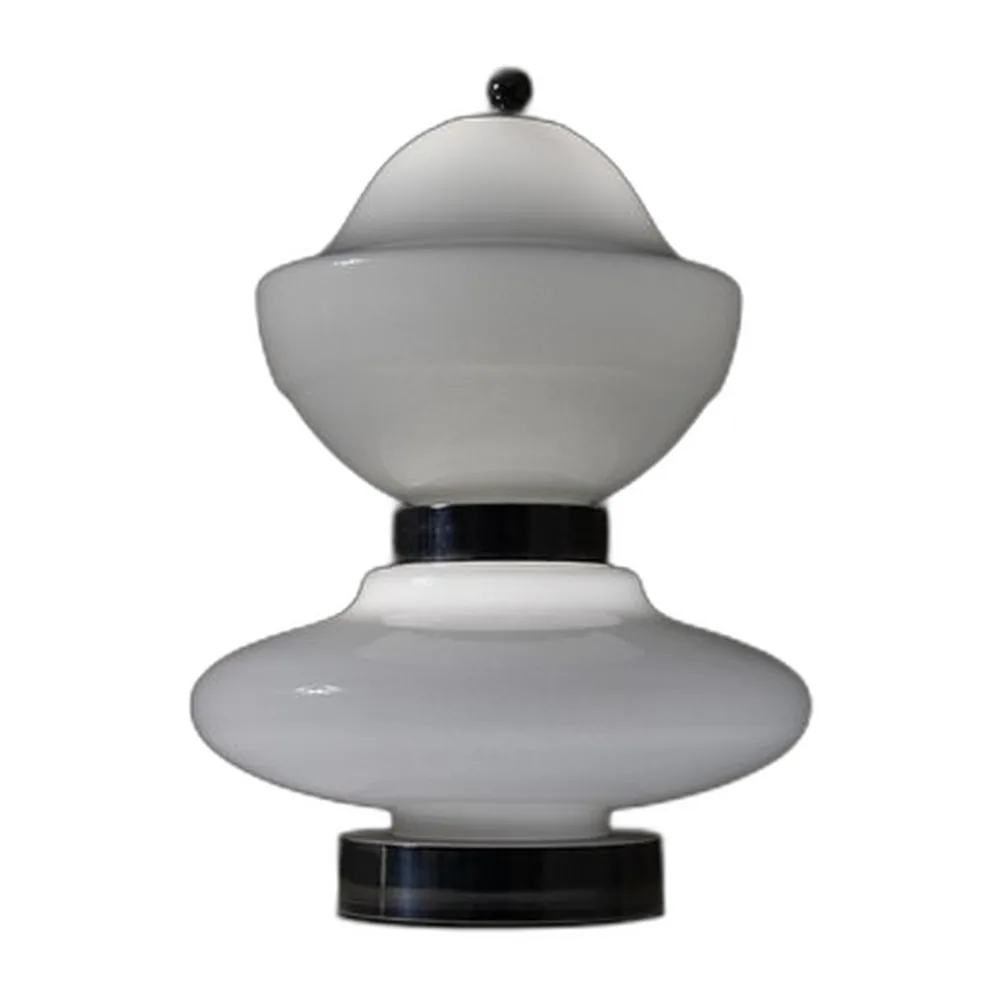 Space Age Lampe aus Chrom & Glas, 1960er