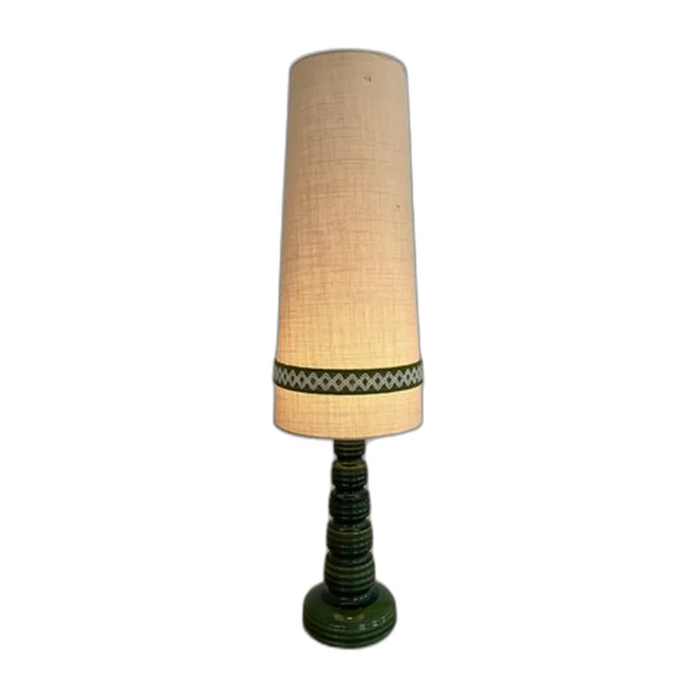 Stehlampe aus Grüner Keramik von Aro Leuchten