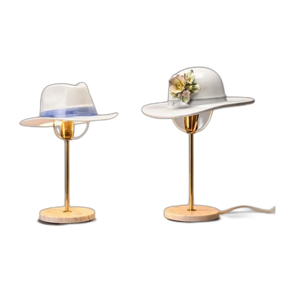 Tischlampen aus Keramik, Italien, 1970er, 2er Set