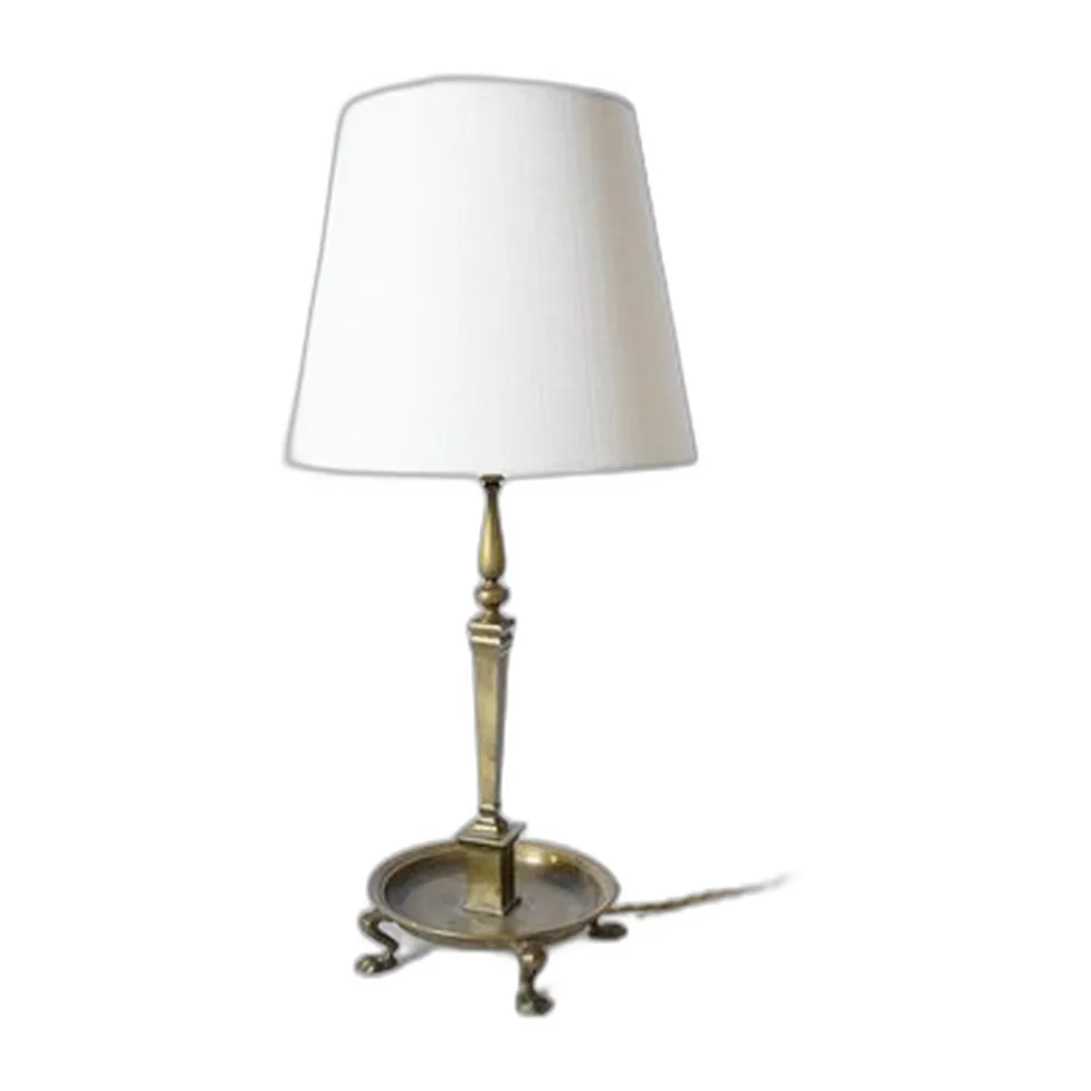 Vintage Tischlampe aus Bronze, 1960er