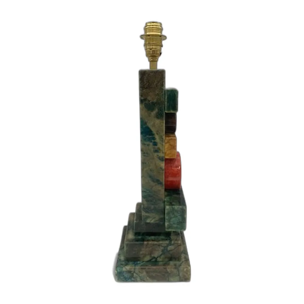Volterra Alabaster Tischlampe von Cooperativa Artieri, 1960