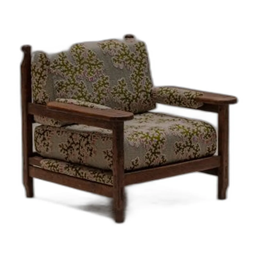 Antiker Arts & Crafts Sessel, 1890er