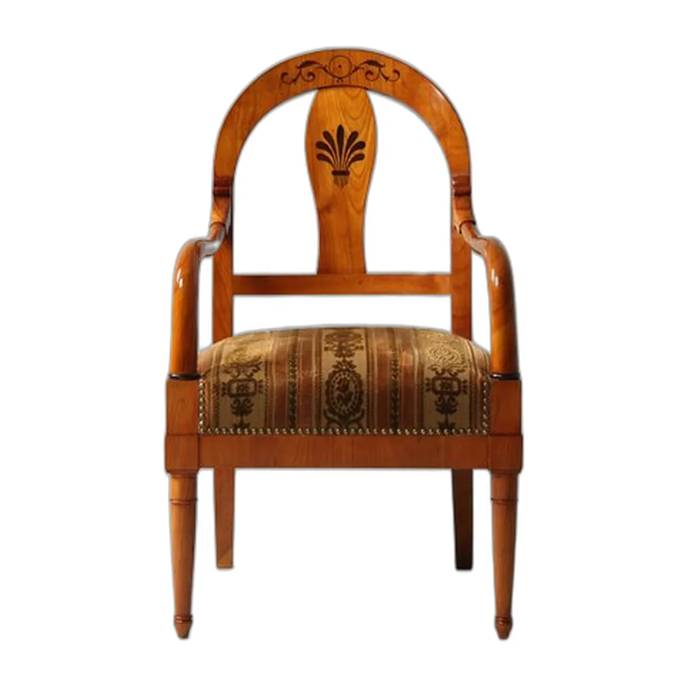 Antiker Biedermeier Armlehnstuhl, 1830er