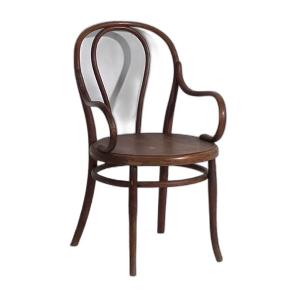 Antiker Bugholzsessel von Michael Thonet, Mitteleuropa, 1900