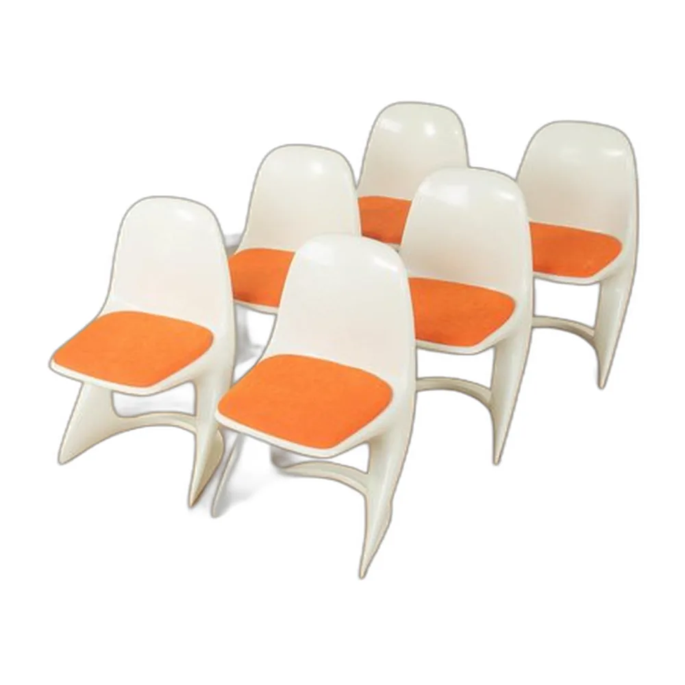 Casalino Stühle von Alexander Begge für Casala, 6er Set