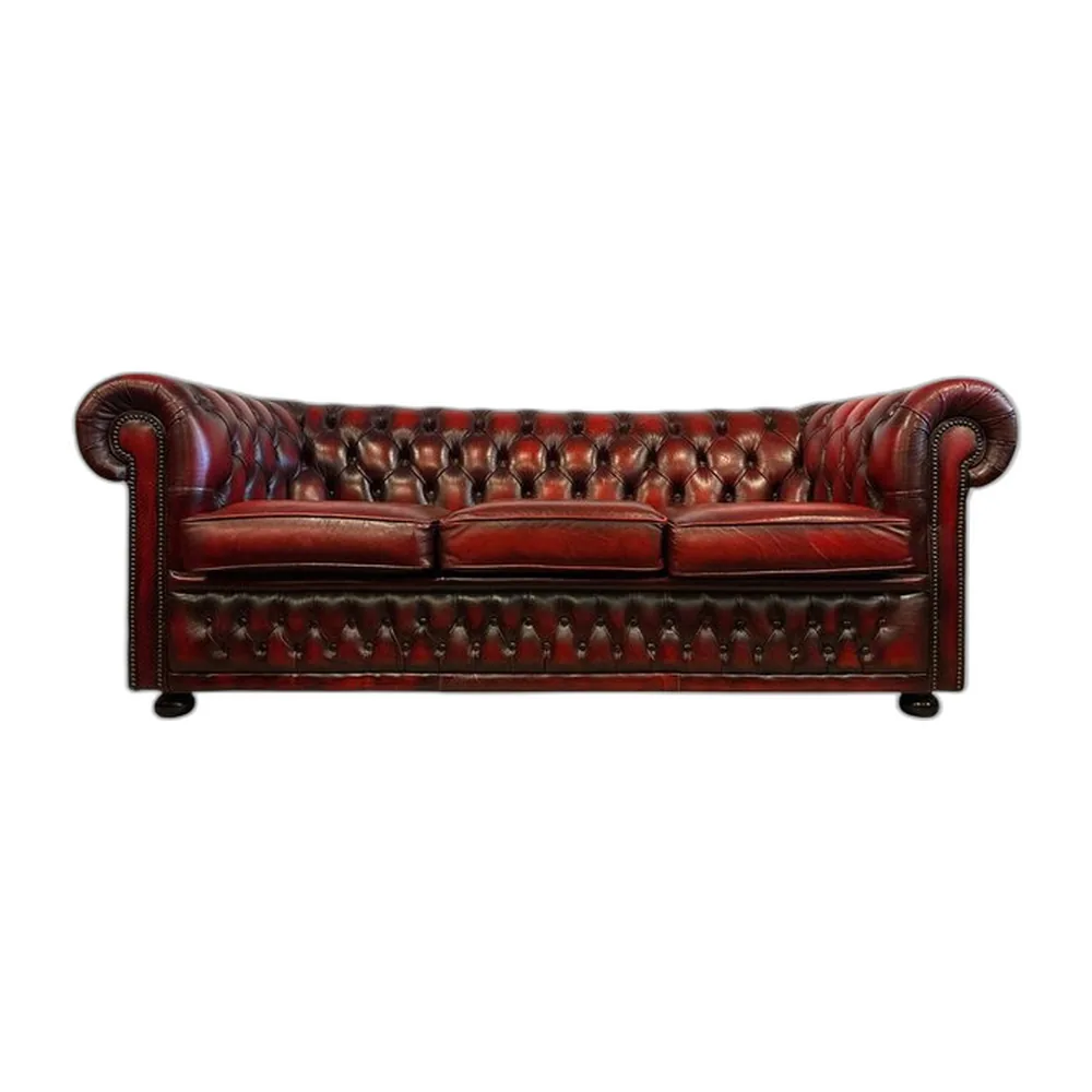 Chesterfield Ledersofa von Winchester