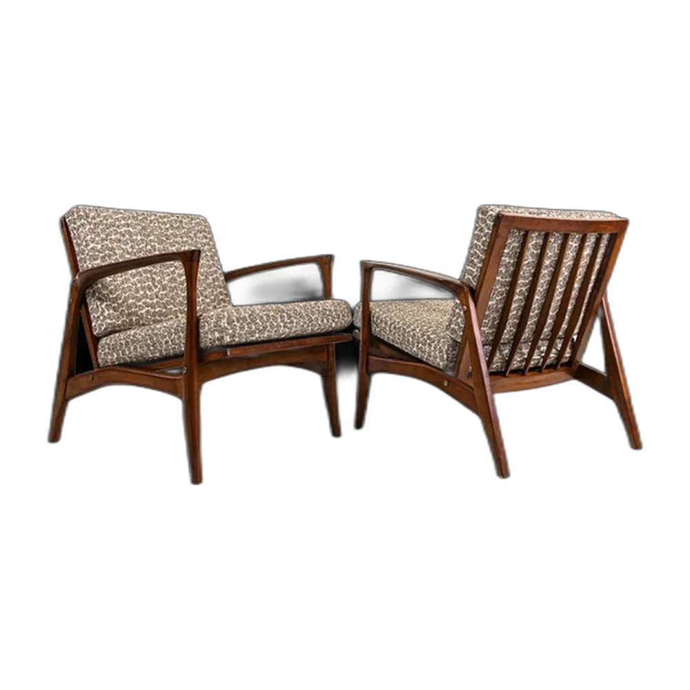 Dänische Mid-Century Sessel, 1960er, 2er Set