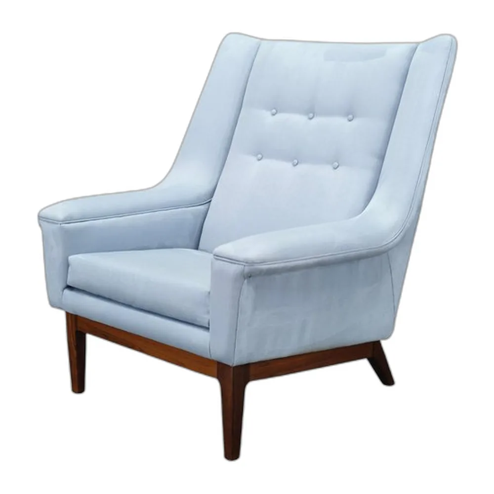 Dänischer Sessel mit Hoher Rückenlehne von Slagelse Møbelvaerk, 1960er