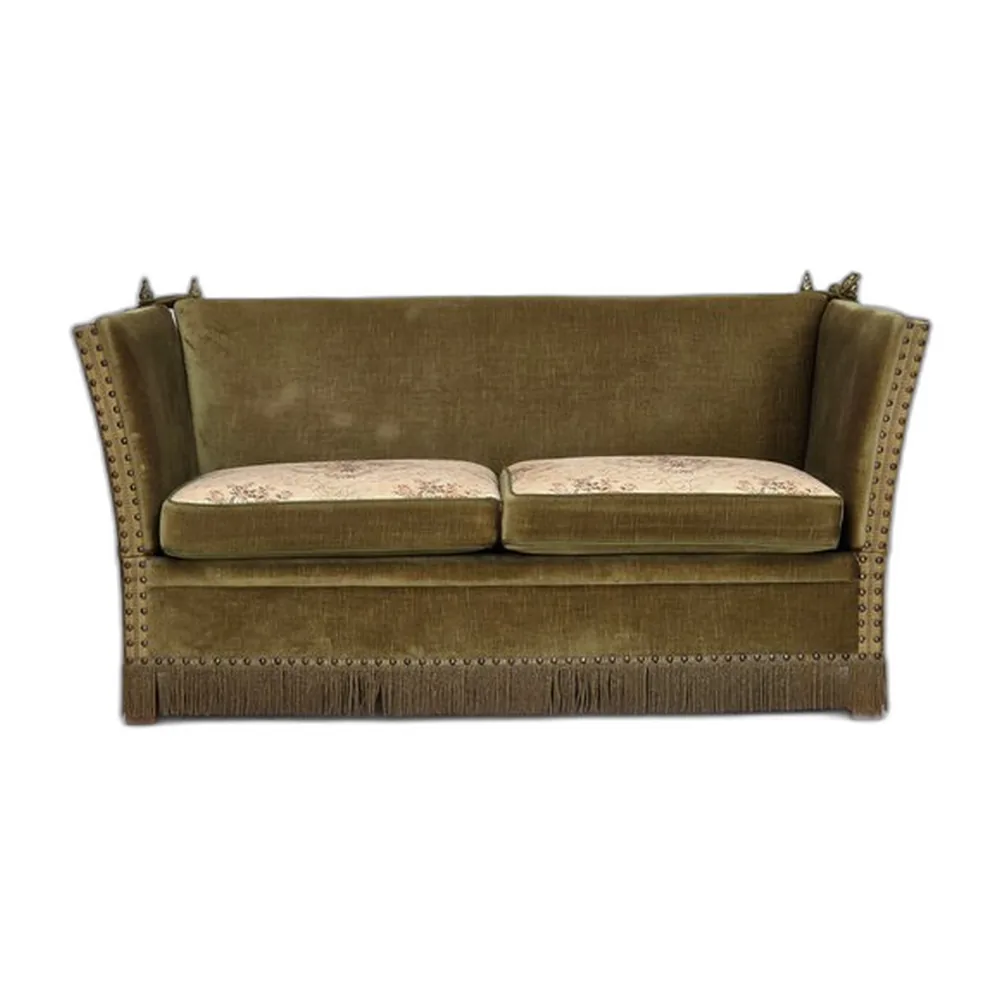 Dänisches 2-Sitzer Sofa aus Möbel Velours, 1970er