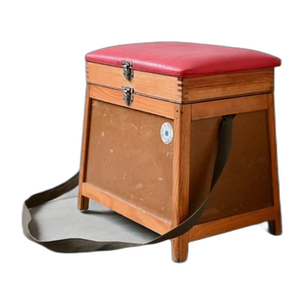 Französischer Vintage Fischerhocker