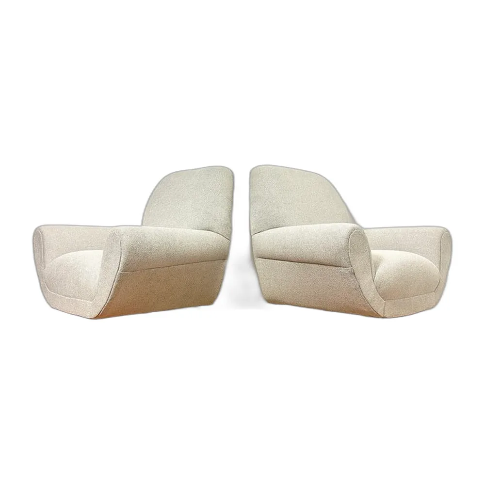 Gigi Radice Sessel von Minotti, Italien, 1950er, 2er Set