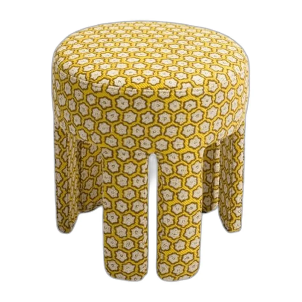 Ham Pouf aus Buche von Popus Editions