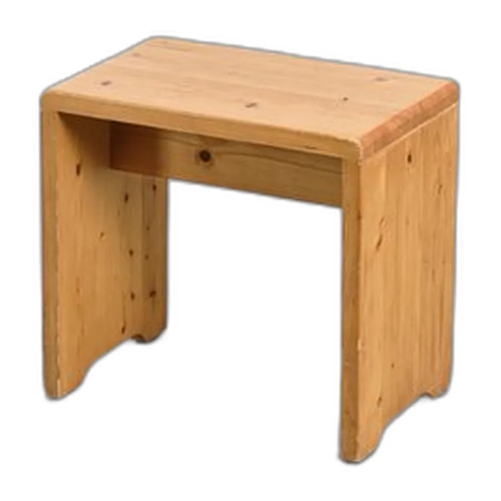 Hocker aus Kiefernholz von Les Arcs, Frankreich, 1975