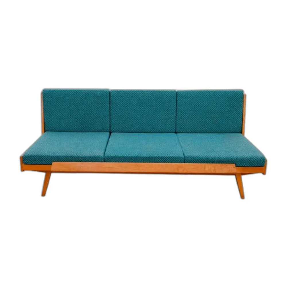 Klappbares Mid-Century Schlafsofa von Drevotvar, Tschechoslowakei, 1970er
