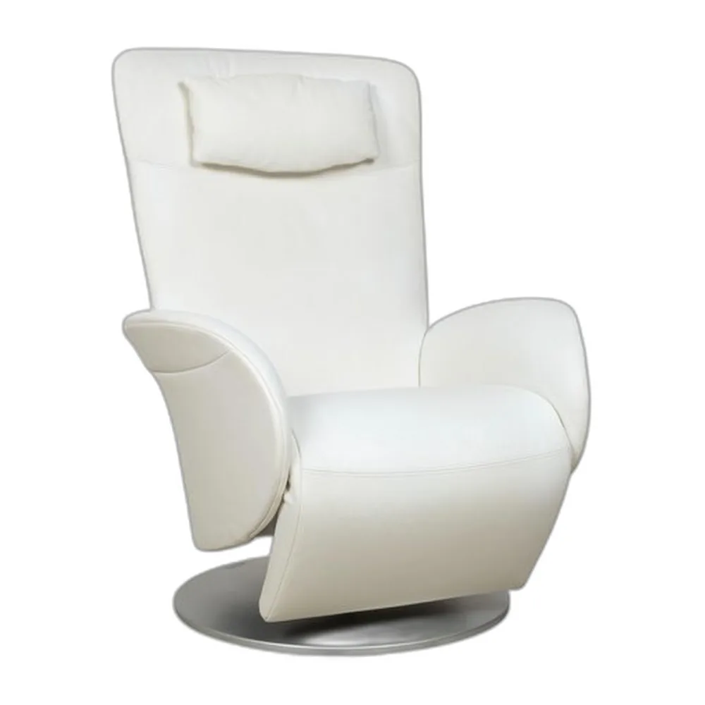 L-SE-L 572 Stuhl aus Leder von Rolf Benz