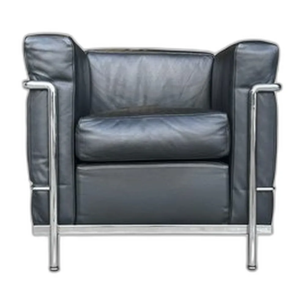 LC2 Stuhl von Le Corbusier für Cassina, 1990er
