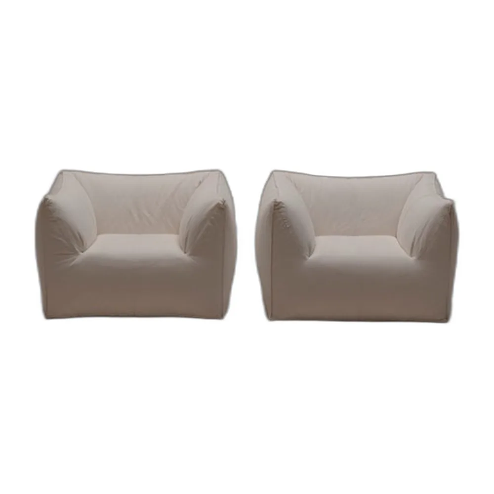 Le Bambole Sessel von Mario Bellini für B&B Italia, 1990er, 2er Set