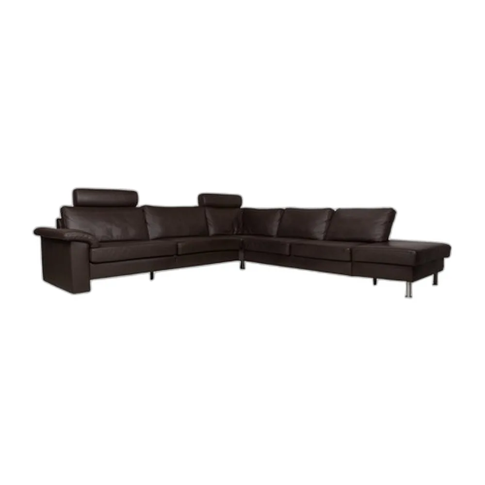Leder Ecksofa von Ewald Schillig
