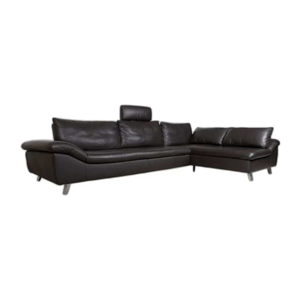 Leder Ecksofa von Ewald Schillig