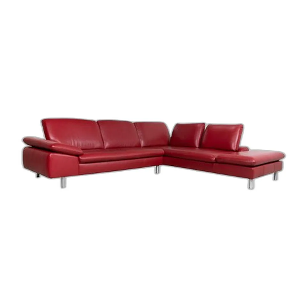 Loop Ecksofa aus Leder von Willi Schillig