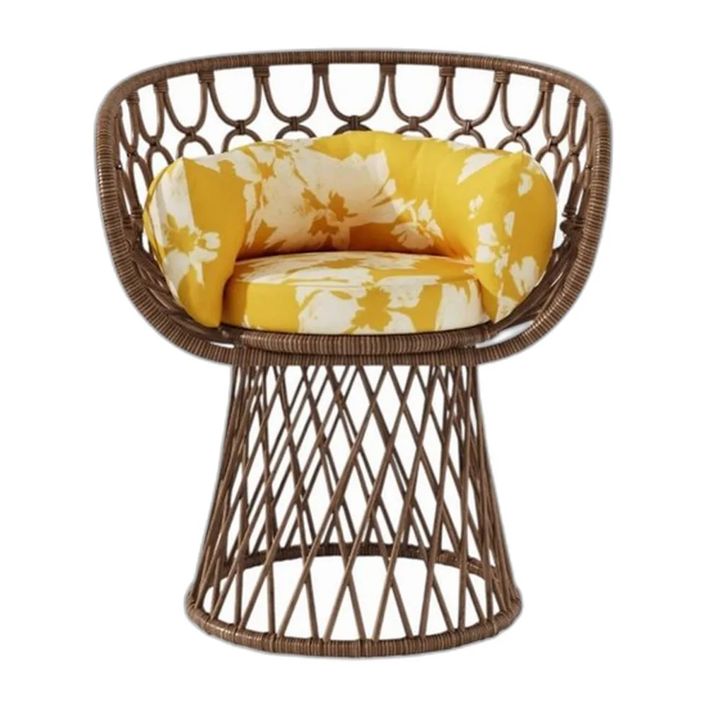 Miss Lo Stuhl aus gebeiztem Rattan von Popus Editions