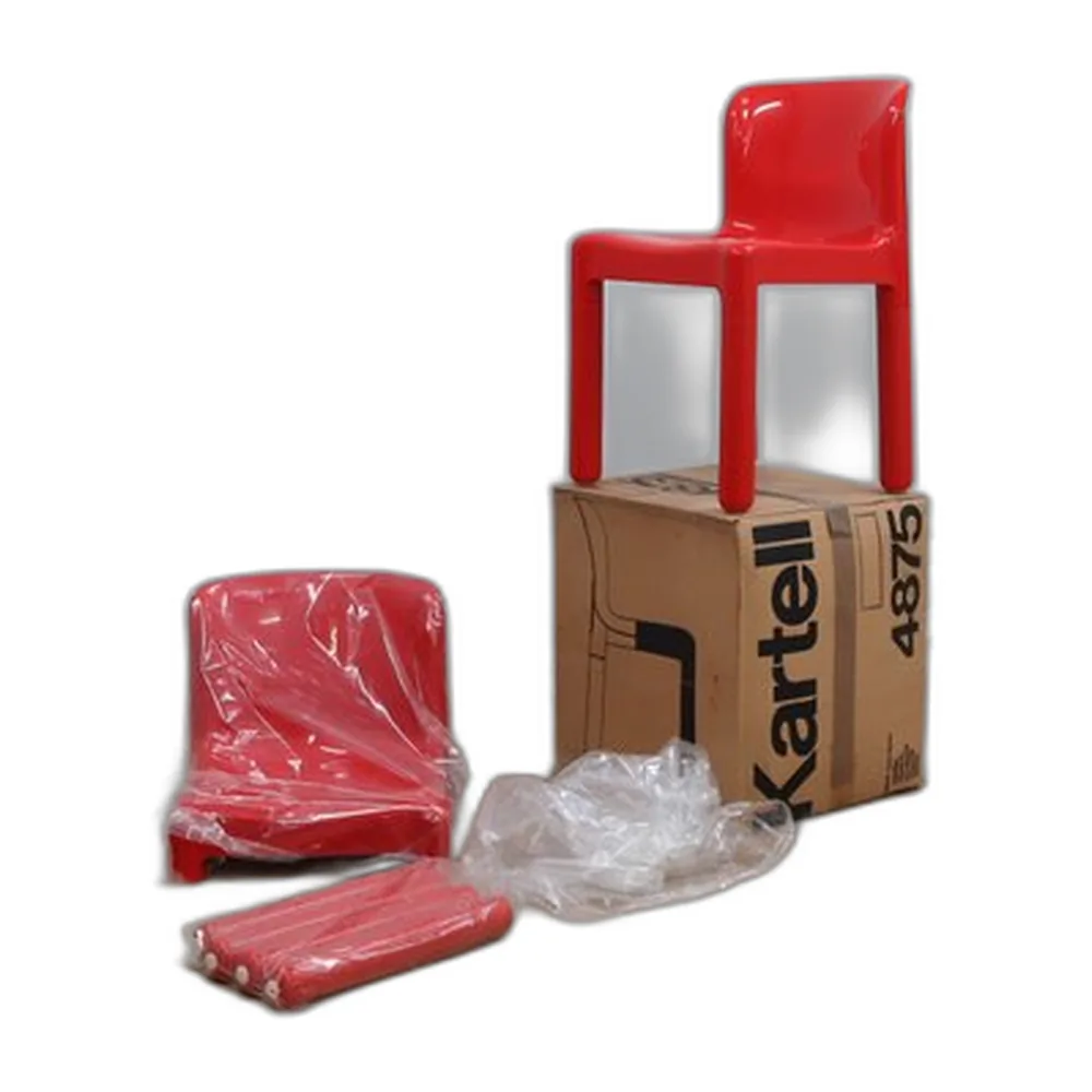 Modell 4875 Stühle von Carlo Bartoli für Kartell, 1970er, 2er Set
