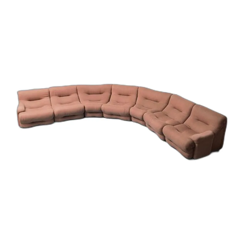 Modulare Modell Rezia Sofas von Emilio Guarnacci für 1P, 1970er, 7 . Set