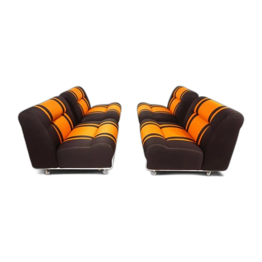 Modulares Space Age Concha 4-Sitzer Sofa von Jo Otterpohl für Cor, 1970, 4er Set