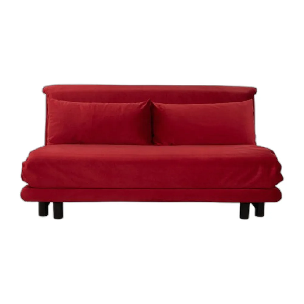 Multy Drei-Sitzer Sofa mit Rotem Stoff von Ligne Roset