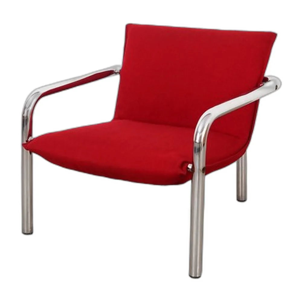 Roter Sessel aus Italien, 1970er