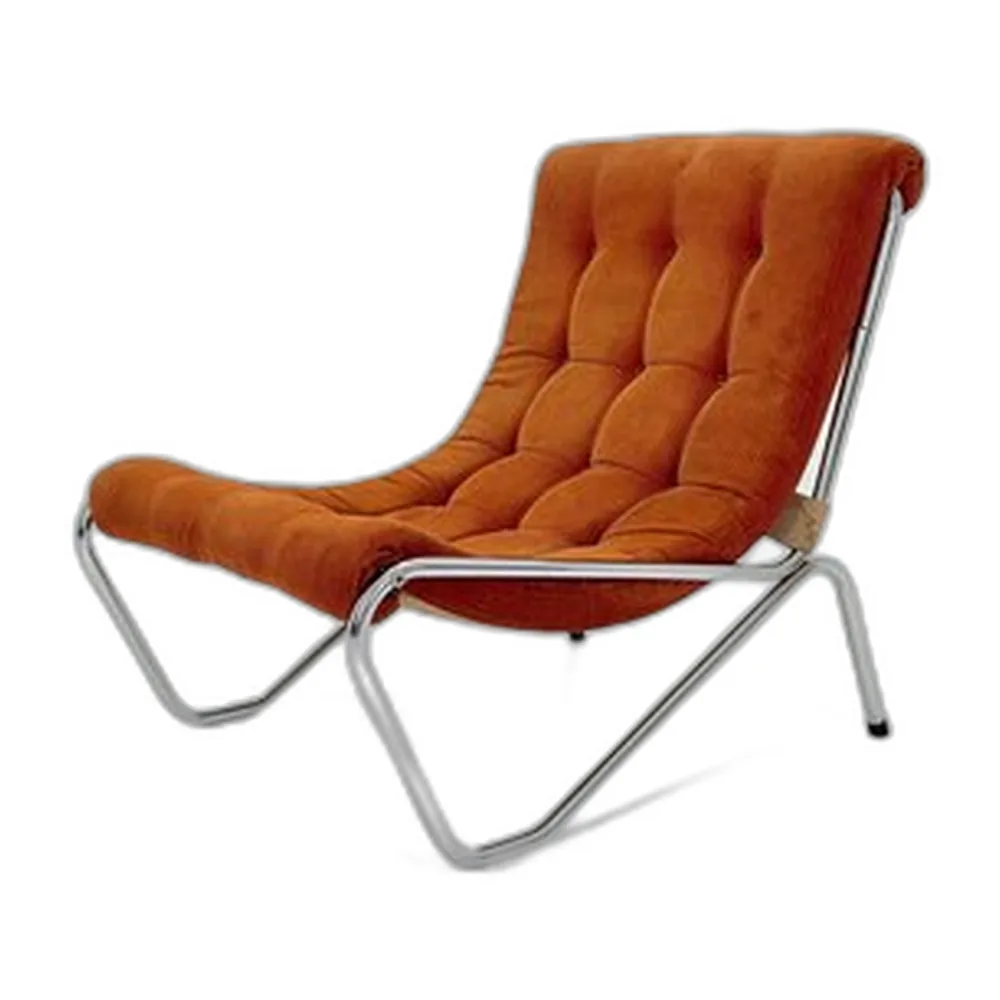 Schwedischer Mid-Century Sessel von EM Möbler, 1970er