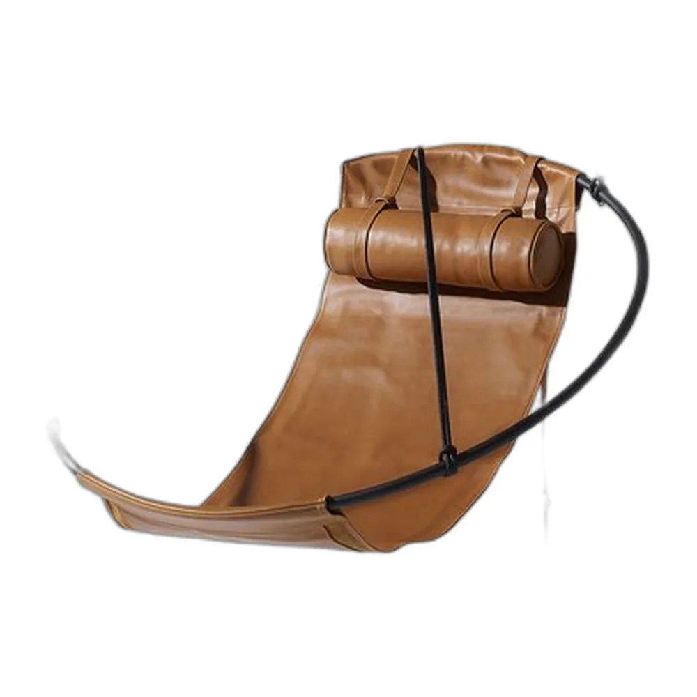Sling Hängesessel aus Leder von Studio Stirling