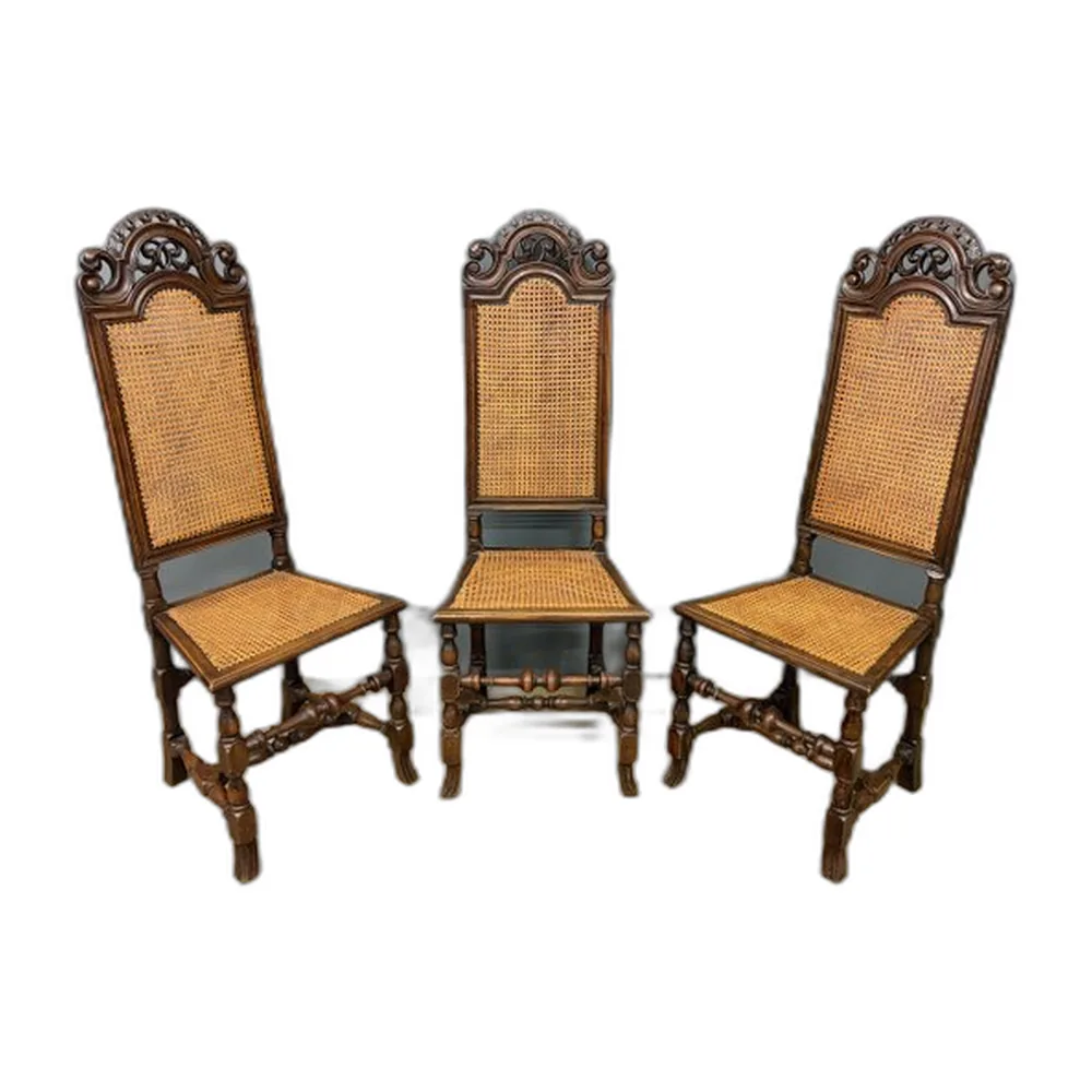 Stühle im Caroleanischen Stil, 1820er, 3er Set