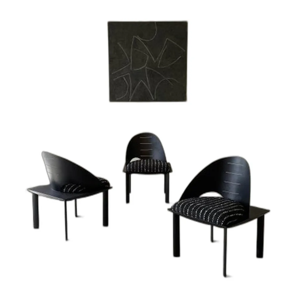 Stühle von Patrice Bonneau, 3er Set