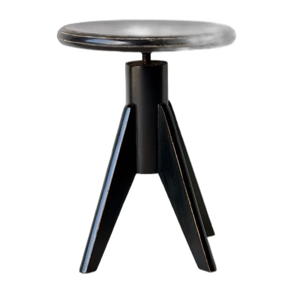 Verstellbarer Mid-Century Klavierhocker, 1960er