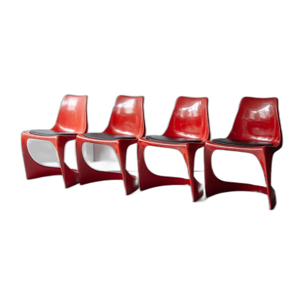 Vintage Esszimmerstühle von Steen Østergaard, 1960er, 4er Set