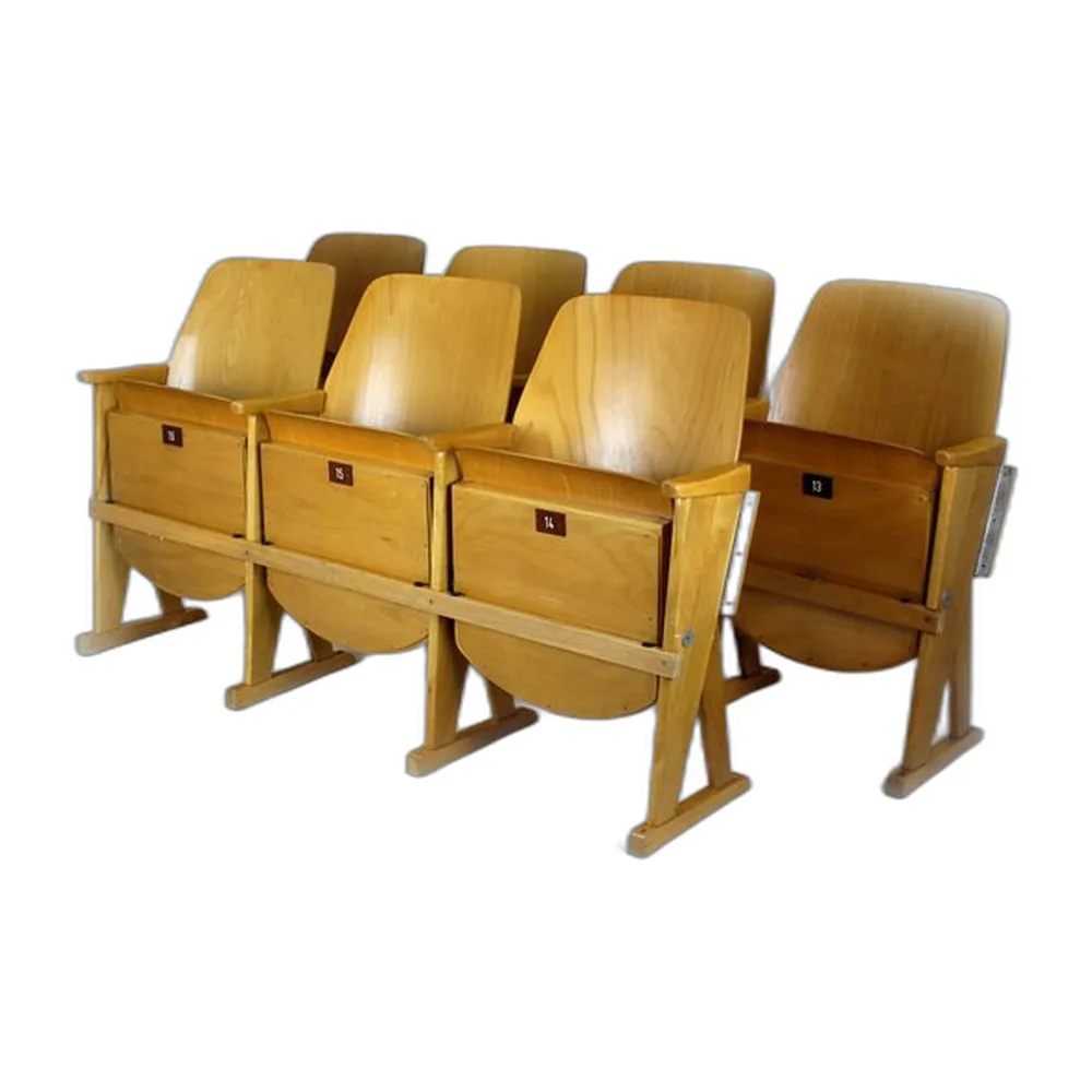 Vintage Kinostühle von Ton, 1960er, 7 Set