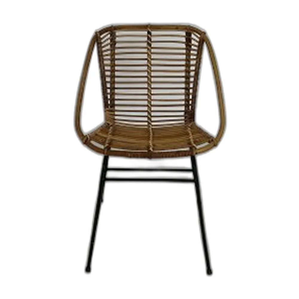 Vintage Korbsessel aus Rattan, 1960er