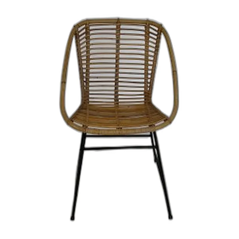 Vintage Korbsessel aus Rattan, 1960er