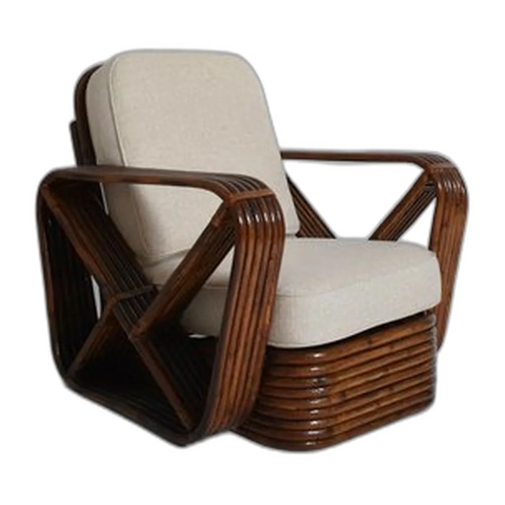 Vintage Rattansessel, 1940er