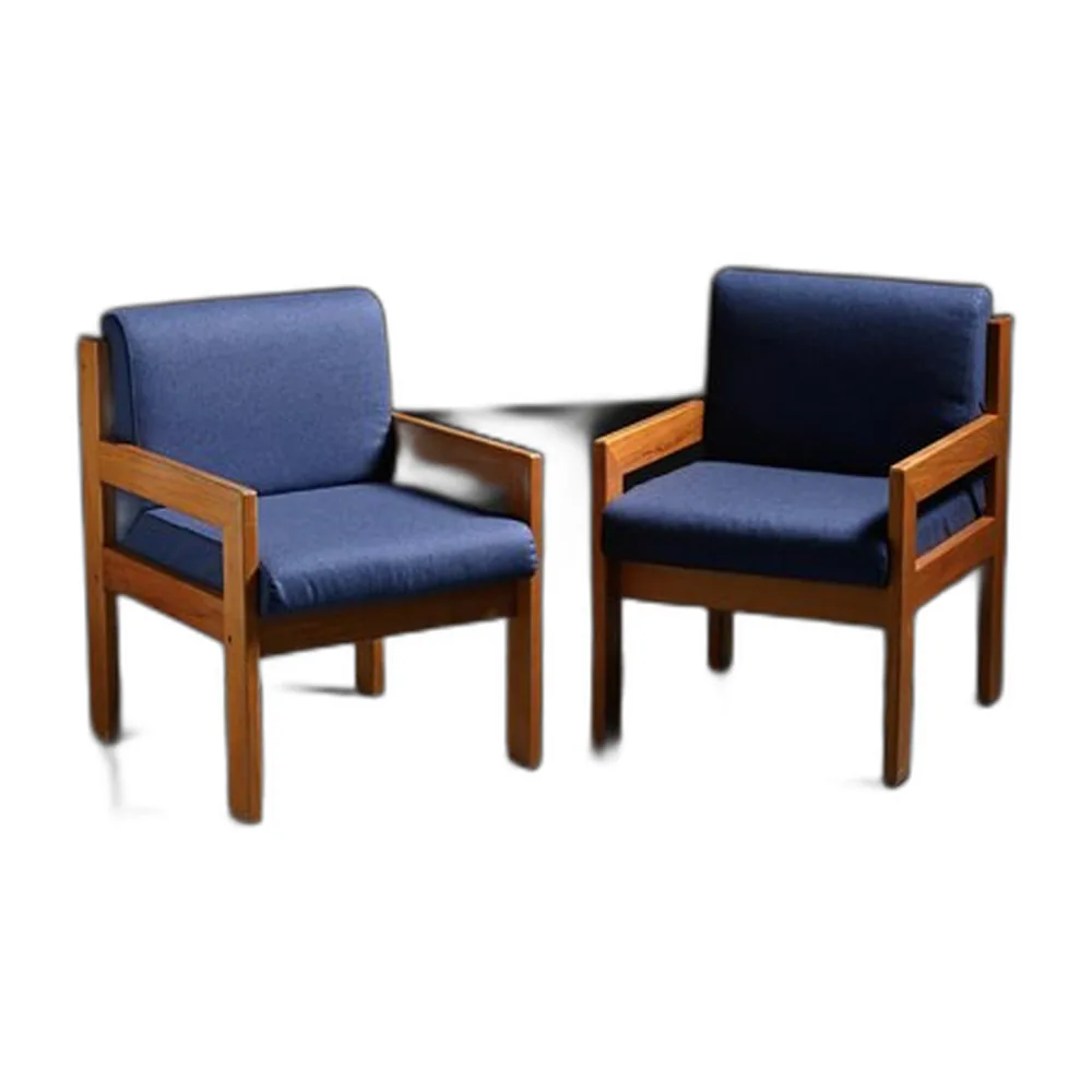 Vintage Sessel von André Sornay, 1960er, 2er Set